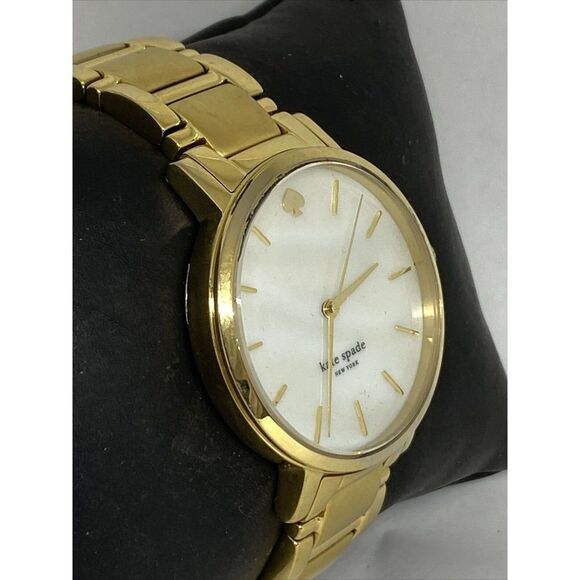 Kate Spade 0737 Women Gold Stainless Steel Analog White Dial Quartz Watch XX875 main image 6